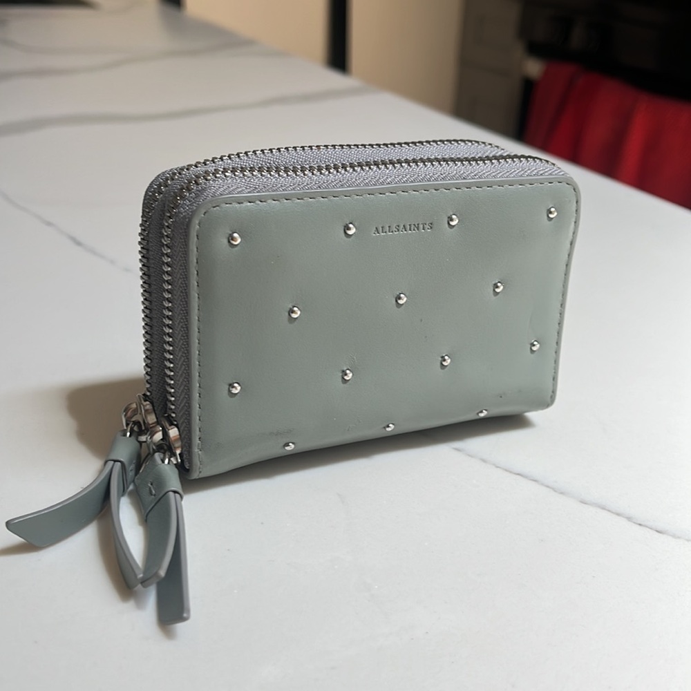 ALLSAINTS KATH STUDDED WALLET